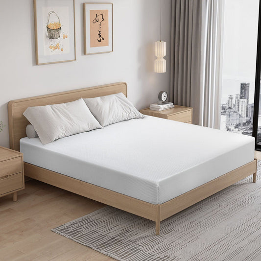 Furniture of America - Artemisia 12" Queen Memory Foam Mattress (Roll-In-Box) in White - DM540-Q View 2