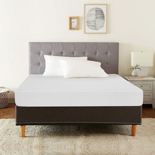 Furniture of America - Artemisia 8" Queen Memory Foam Mattress (Roll-In-Box) in White - DM520-Q View 2