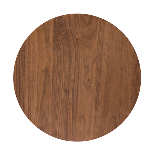 Furniture of America - Arth 2Pc Accent Set (Chair + Side Table) in Walnut - FM-AC200WN-SET View 2