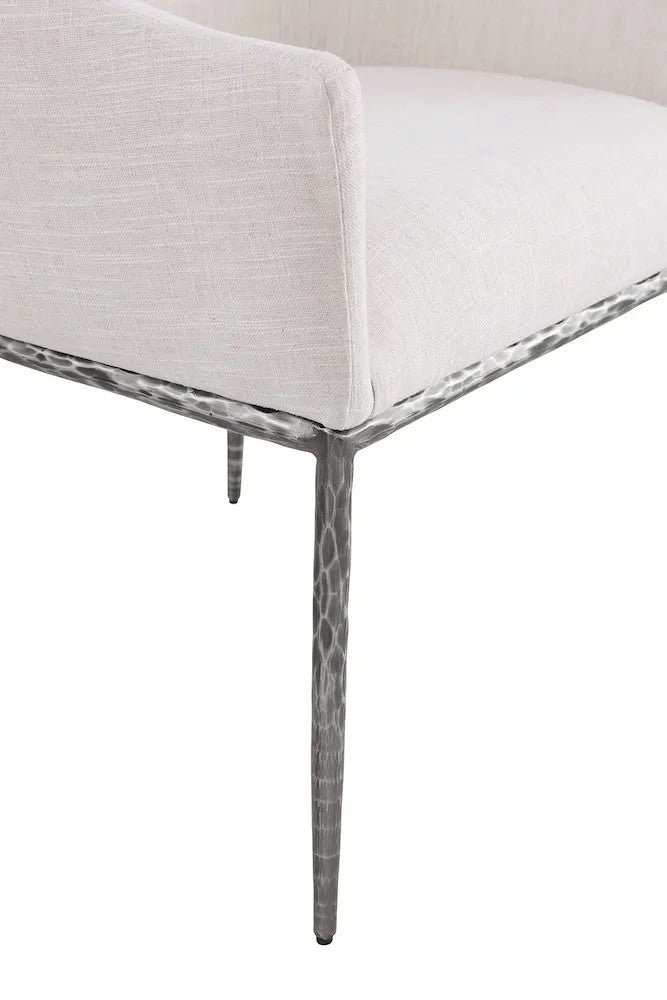 Furniture of America - Balvi - Arm Chair (1/CTN) - Gunmetal - FM37016GY-AC view 3