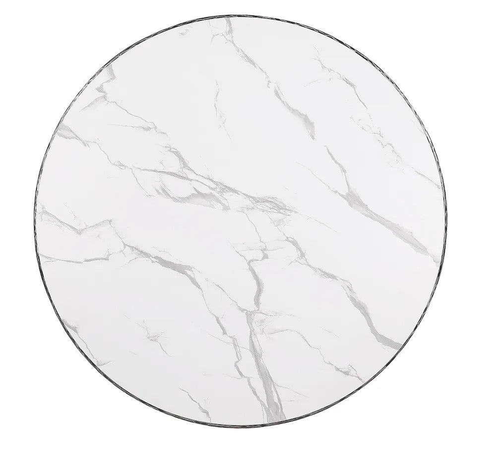 Furniture of America - Balvi - Round Dining Table - Gunmetal - FM37012GY-RT-3A view 2