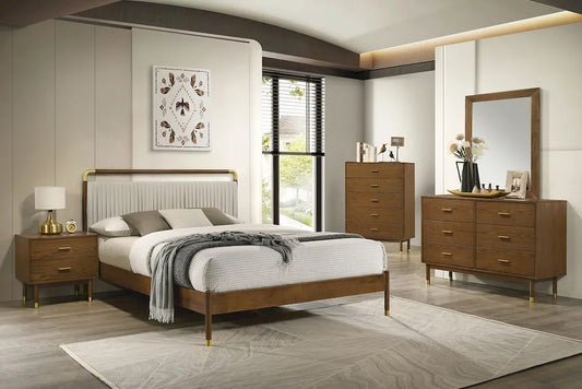 Furniture of America - Bardot - E.King Bed - FM72033WN-EK-BED view 2
