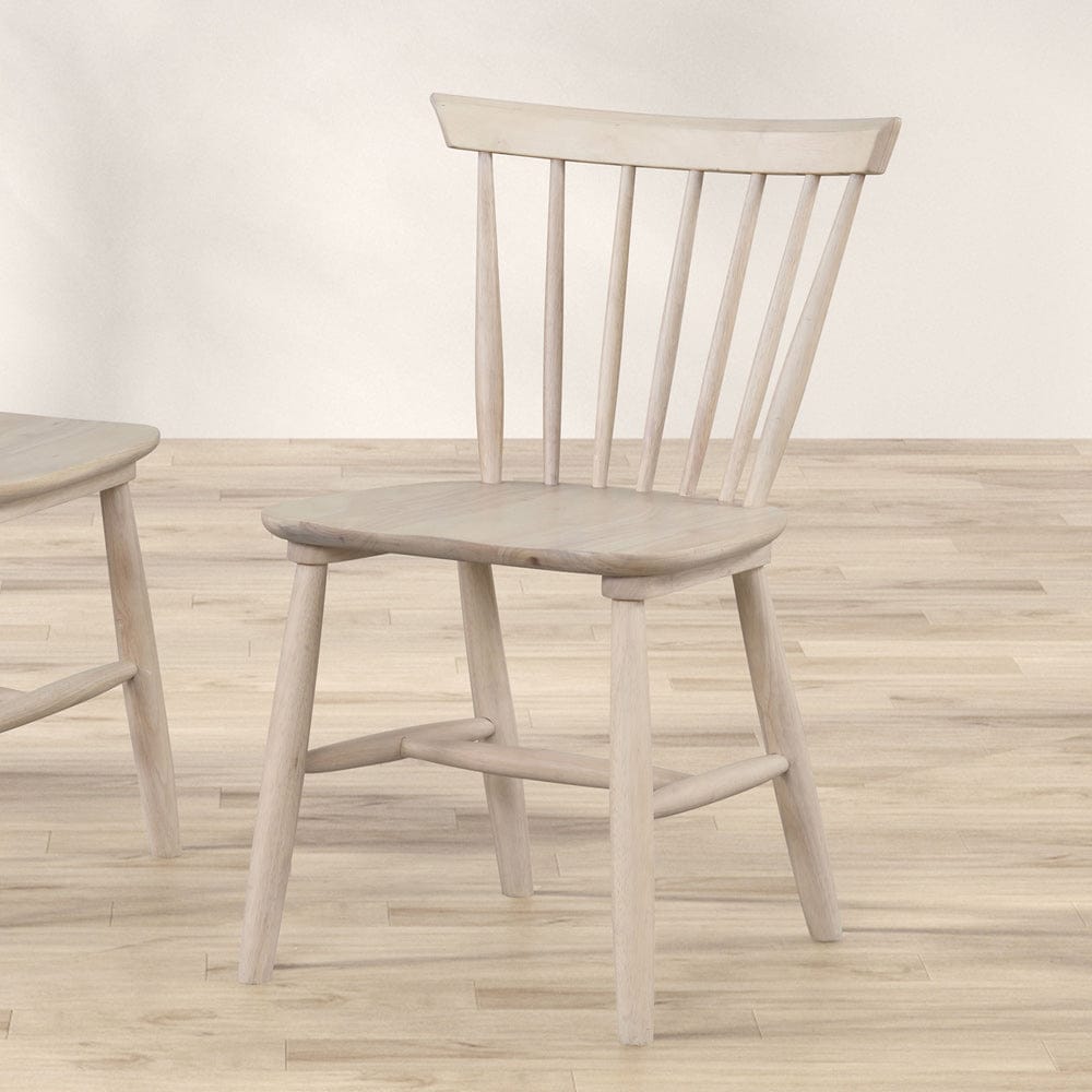 Furniture of America - Beale Side Chair Set of 2 in White Oak - FM3101NT-SC-2PK View 1