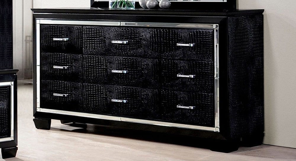 Furniture of America - Bellanova Dresser in Black - CM7979BK-D View 1