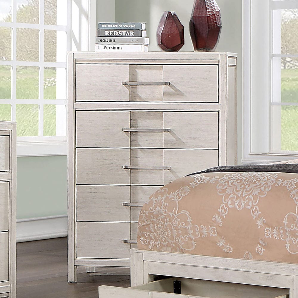 Furniture of America - Berenice Chest in White - CM7580WH-C View 1