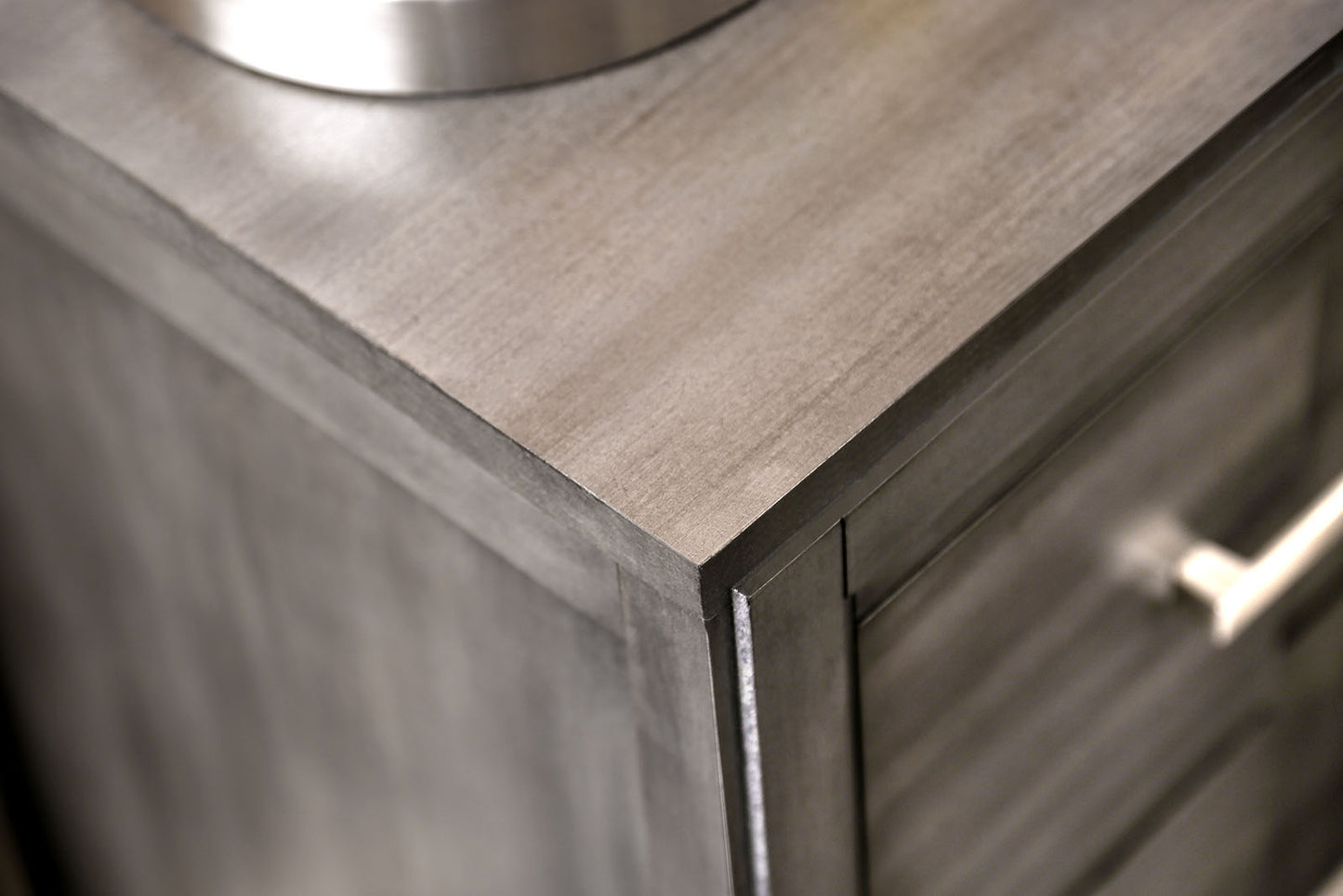 Furniture of America - Berenice Nightstand in Gray - CM7580GY-N View 4