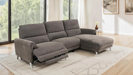 Furniture of America - Brande - Power Sectional, Right Chaise, Brown - CM9938BR-SECT-PM-R view 2