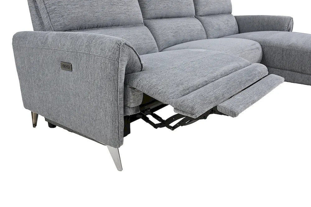 Furniture of America - Brande - Power Sectional, Right Chaise, Gray - CM9938GY-SECT-PM-R view 7