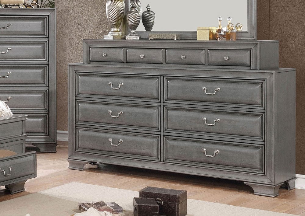 Furniture of America - Brandt Dresser in Gray - CM7302GY-D View 1
