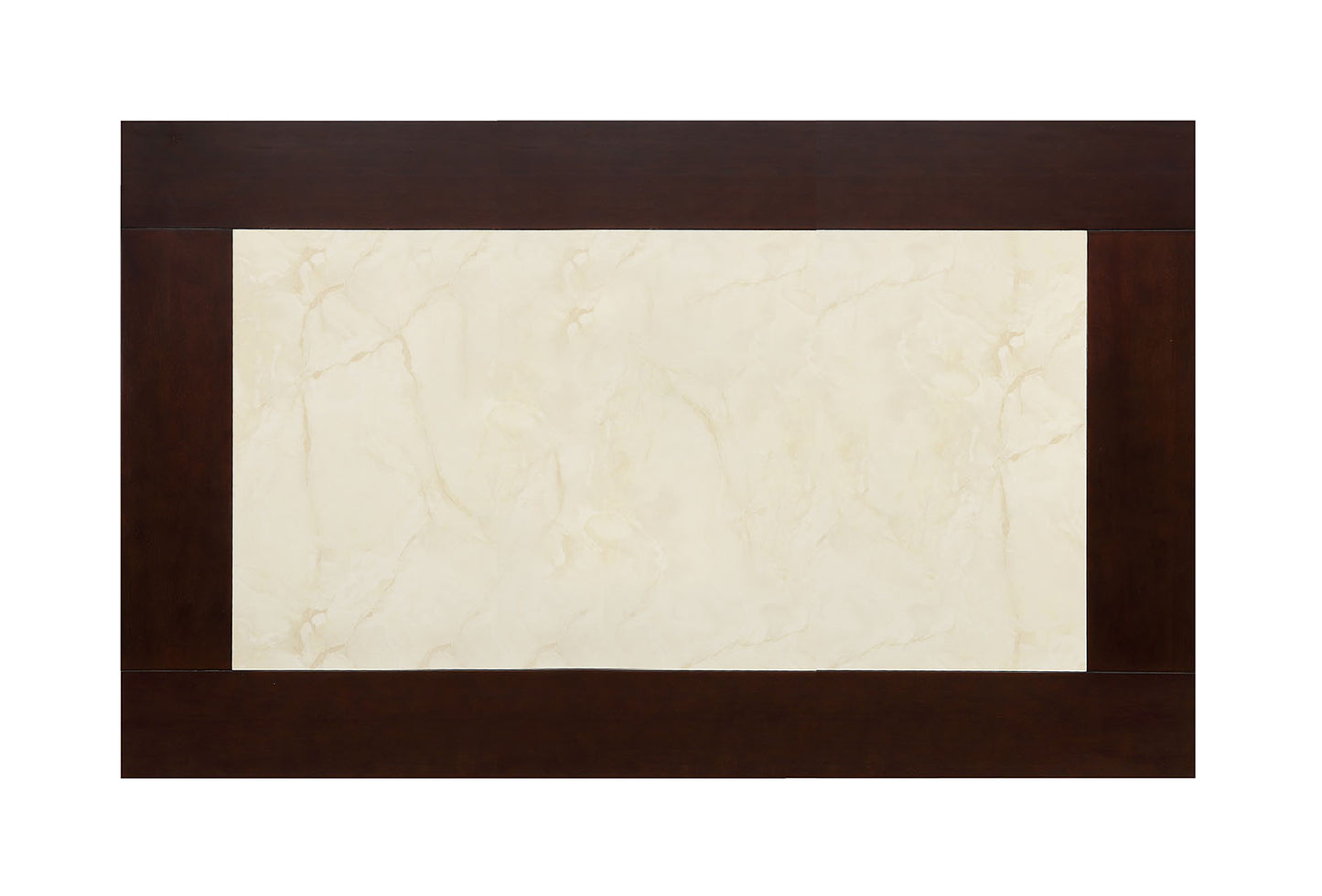 Furniture of America - Brent Dining Table in Dark Cherry/Ivory - CM3984T View 2