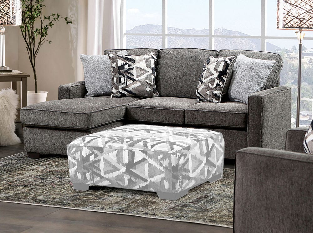 Furniture of America - Brentwood Sectional in Gray - SM5405 View 1
