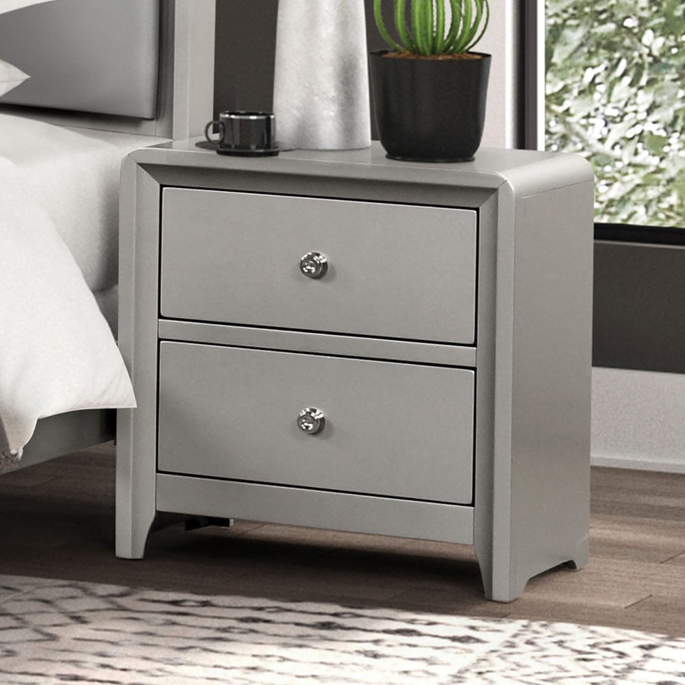 Furniture of America - Bryne Nightstand in Champagne - FM7170CPN-N View 3
