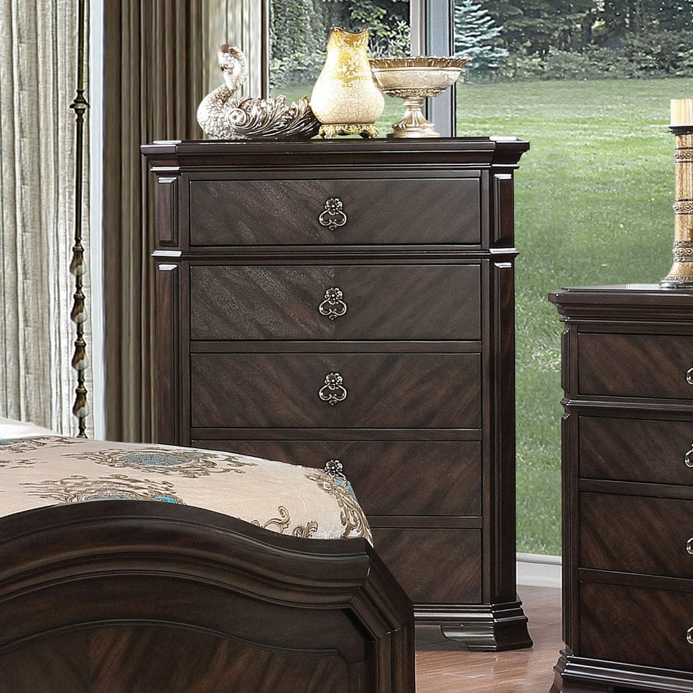 Furniture of America - Calliope Chest in Espresso - CM7751C View 1