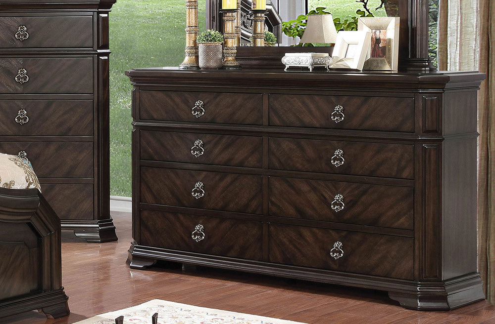 Furniture of America - Calliope Dresser in Espresso - CM7751D View 1