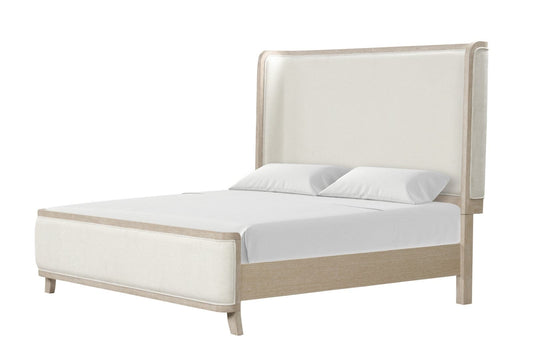 Furniture of America - Candra 5 Pc. Queen Bedroom Set w/ Chest in Natural Oak - FM7424AK-Q-5PC-CHEST View 2
