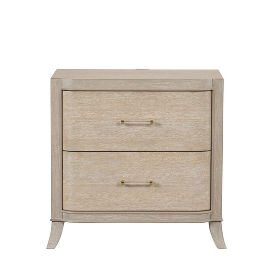 Furniture of America - Candra Nightstand in Natural Oak - FM7424AK-N View 2