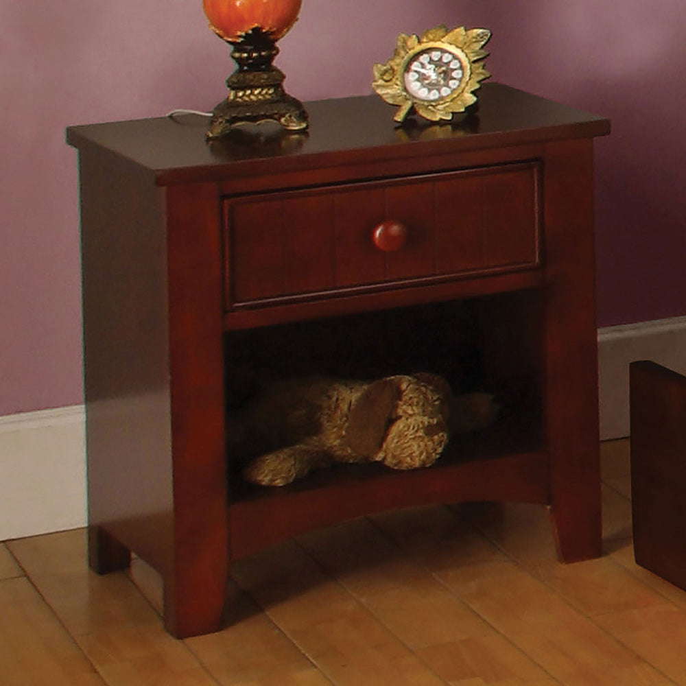 Furniture of America - Cara Nightstand in Cherry - CM7905CH-N View 1