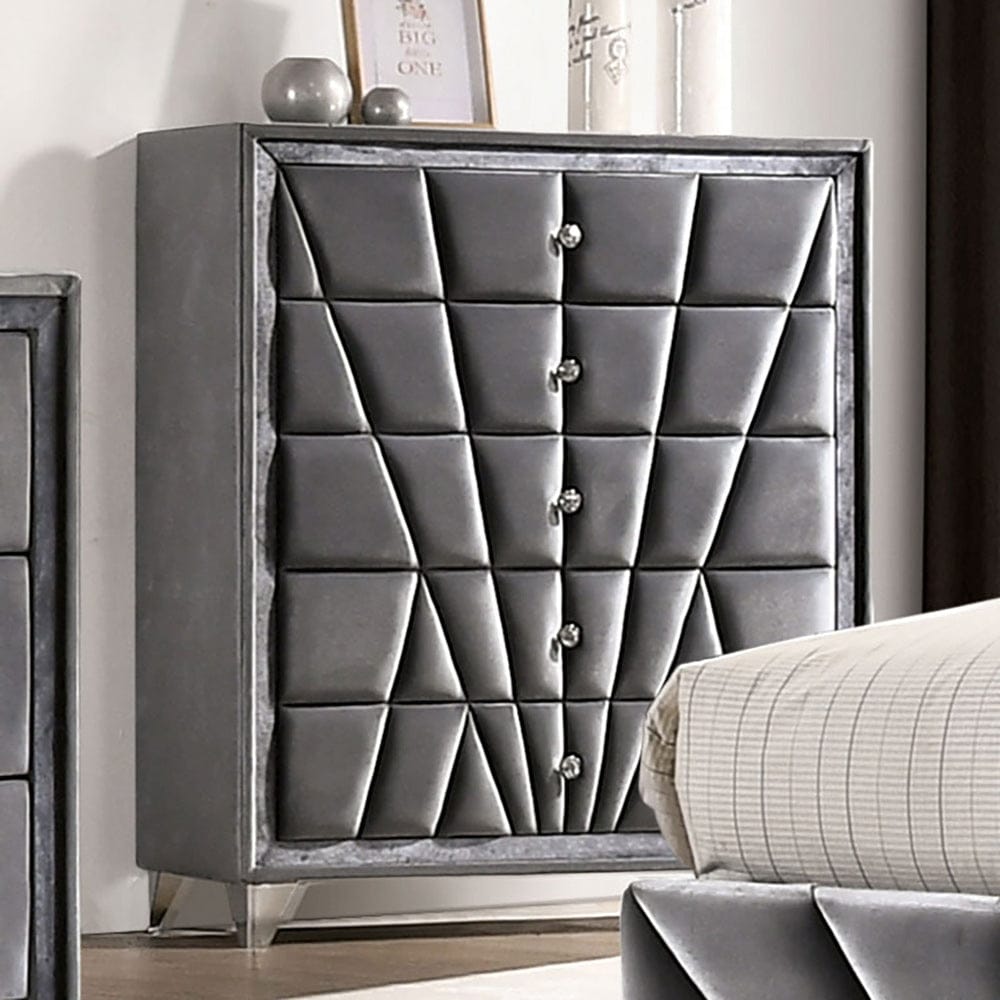 Furniture of America - Carissa Chest in Gray - CM7164C View 1