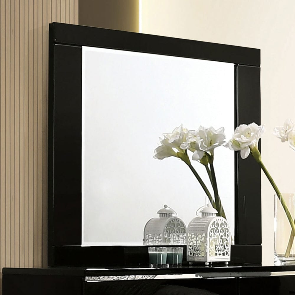 Furniture of America - Carlie Mirror in Black - FOA7039M View 1