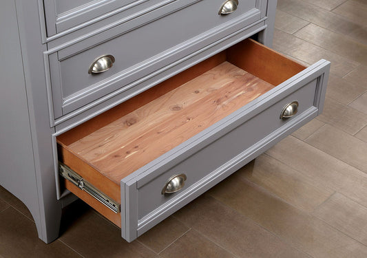 Furniture of America - Castlile Chest in Gray - CM7413GY-C View 2