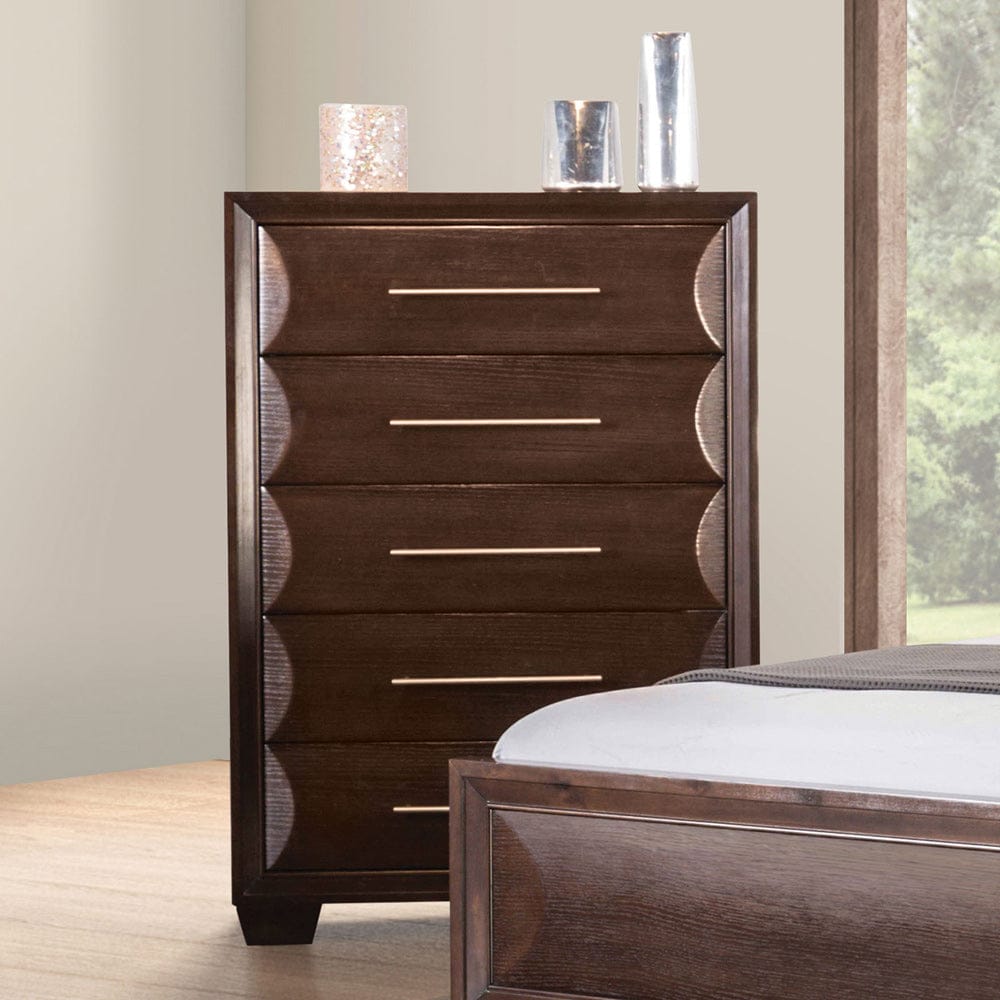 Furniture of America - Chemnitz Chest in Espresso - FM7399ES-C View 1