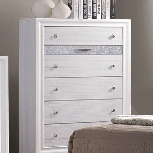 Furniture of America - Chrissy Chest in White - CM7552C View 2