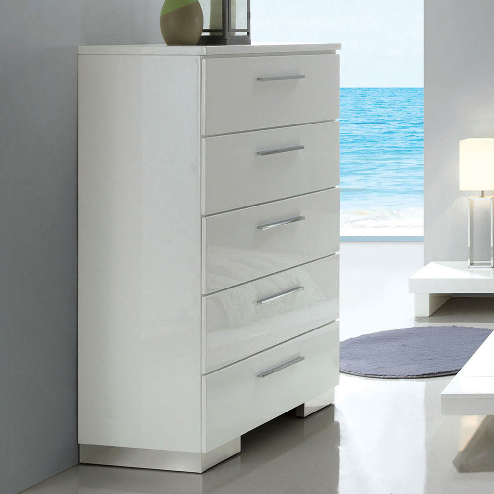 Furniture of America - Christie Chest in White - CM7550C View 1