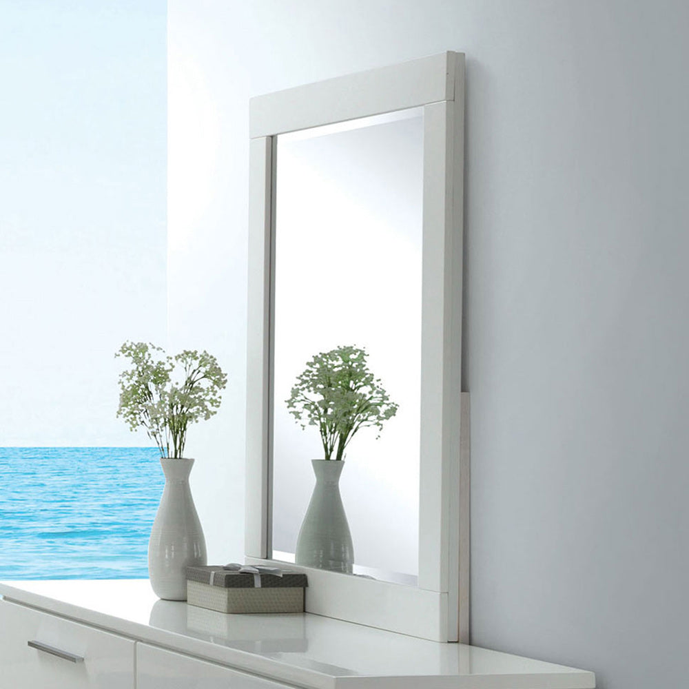Furniture of America - Christie Mirror in White - CM7550M View 1