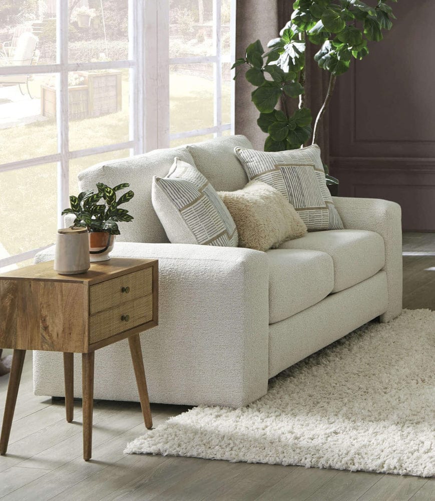 Furniture of America - Cochrane Loveseat in Cream/Beige - SM5120-LV View 1
