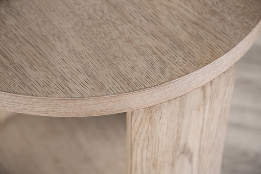 Furniture of America - Conisbrough Round End Table in Modern - FM49004AK-E View 2
