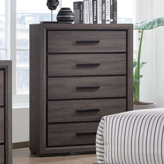 Furniture of America - Conwy Chest in Gray - CM7549C View 2