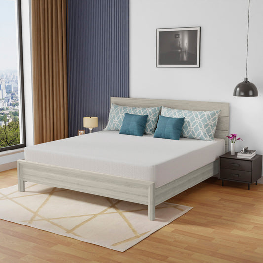 Furniture of America - Coreopsis 10" E.King Memory Foam Wave Comfort (Roll-In-A-Box) in White - DM610-EK View 2