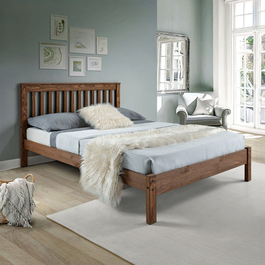 Furniture of America - Creswell 4 Pc. Full Bedroom Set in Mahogany - AM7972MH-F-4PC View 2