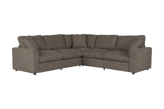 Furniture of America - Crowle - Sectional - Light Brown - FM67010BR-SECT view 2