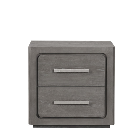 Furniture of America - Crowthorne 5 Pc. Queen Bedroom Set w/ Chest in Warm Gray - FM70100GY-Q-5PC-C View 2