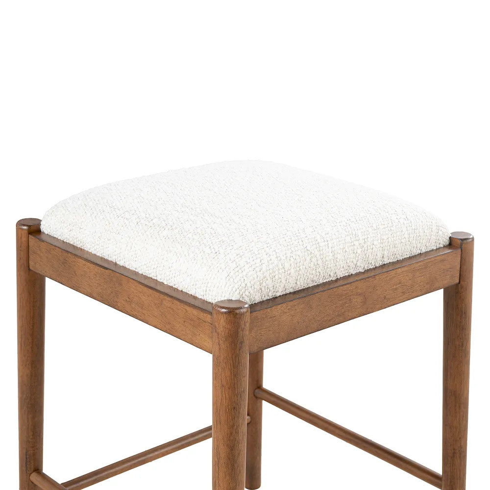 Furniture of America - Daventry - Sofa Table W/ 3 Backless Counter Ht Stools - FM44000WN-ST-4PK view 7