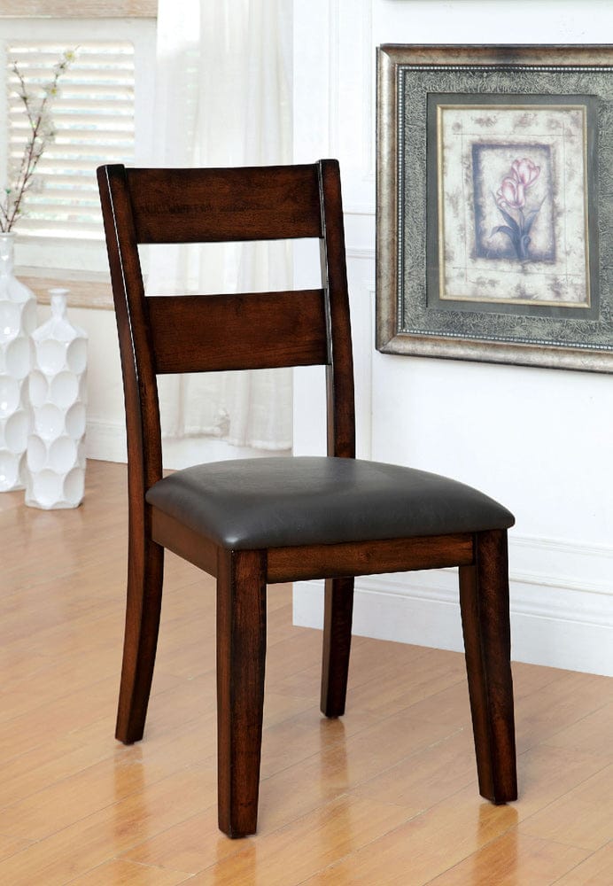 Furniture of America - Dickinson I Side Chair Set of 2 in Dark Cherry - CM3187SC-2PK View 1