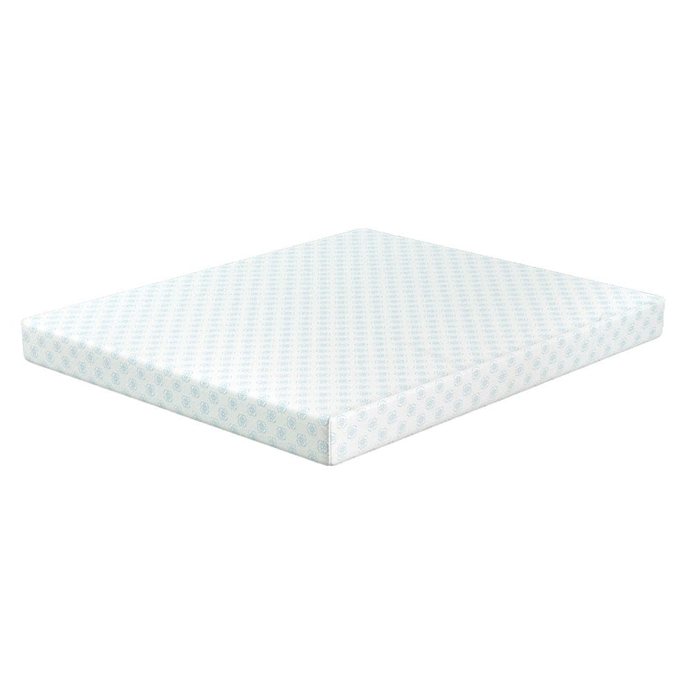 Furniture of America - Edelweiss 8" Twin Memory Foam Mattress in White - DM2008-T View 1