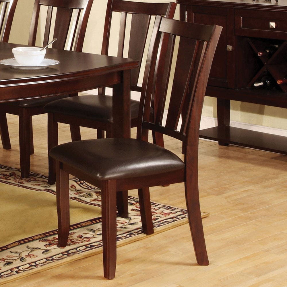 Furniture of America - Edgewood I Side Chair Set of 2 in Espresso - CM3336SC-2PK View 1