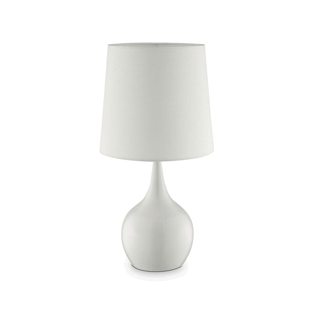 Furniture of America - Edie 23.5"H Glossy White Table Lamp in White - L9820WH View 1