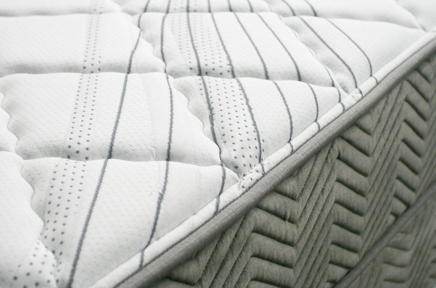 Furniture of America - Edrea 10" Tight Top Pocket Coil Queen in White/Gray - DM336Q-M View 3