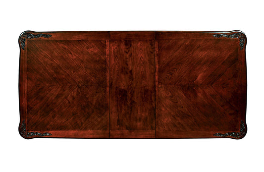 Furniture of America - Elana Dining Table w/ 18" Leaf in Brown Cherry - CM3212T-TABLE View 2