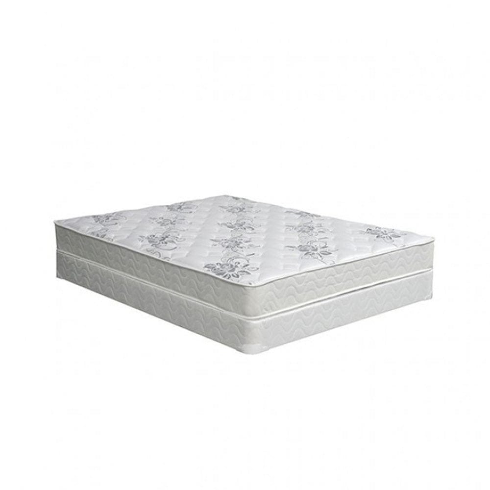 Furniture of America - Elbertyna 8" Tight Top Mattress, E.King in White - DM331EK-M