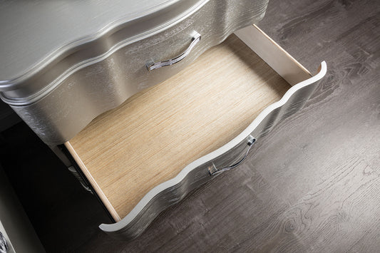 Furniture of America - Eleanora Nightstand in Silver - FM7416SV-N View 2