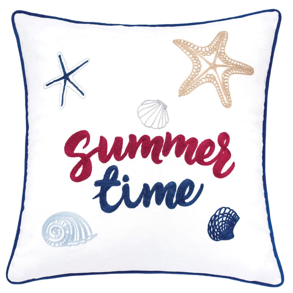 Furniture of America - Emmie 20" X 20" Pillow Set of 2 in White/Multi - PL8082-2PK View 1