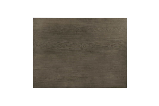 Furniture of America - Fafnir 5 Pc. Counter Ht. Table Set in Weathered Gray/Beige - CM3607PT-5PK View 2
