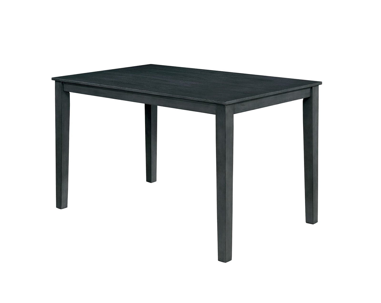 Furniture of America - Fafnir 7 Pc. Counter Ht. Table Set in Weathered Gray/Beige - CM3607PT-7PK View 3