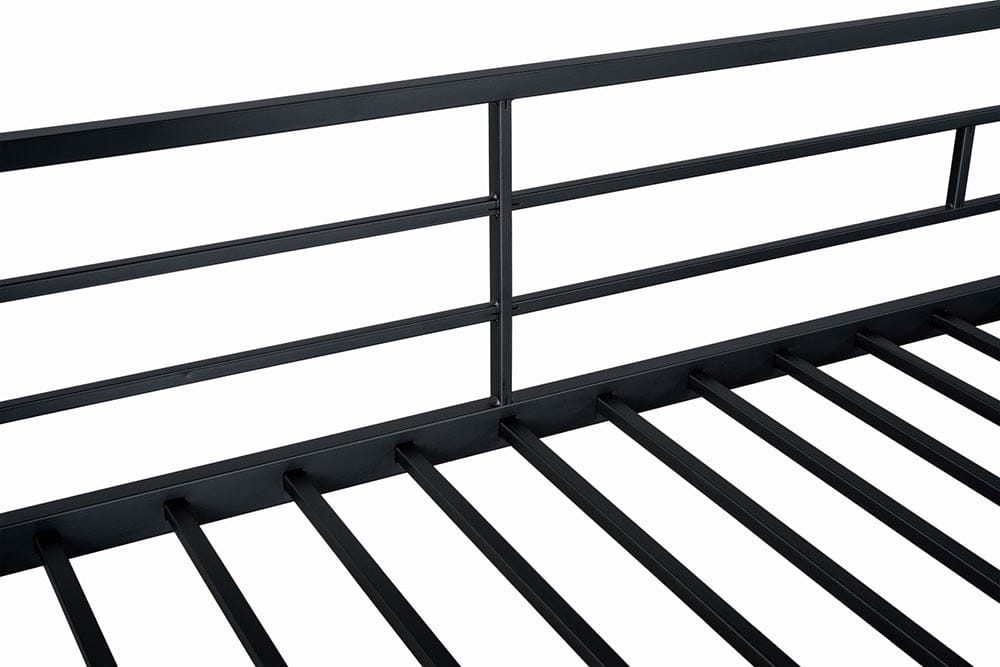 Furniture of America - Felgu Triple Twin Metal Bunk Bed in Black - FM-BK909BK-T-BED View 8