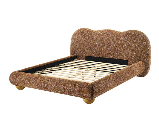 Furniture of America - Finamore - E.King Bed - Terracotta Brown - FM72005DB-EK-BED view 2