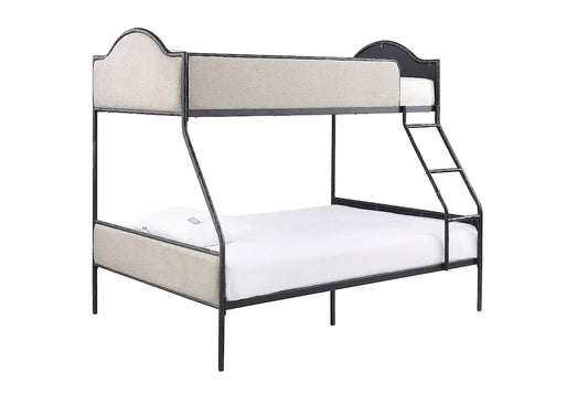 Furniture of America - Forli - Twin/Full Bunk Bed - FM-BK700BK-TF view 2